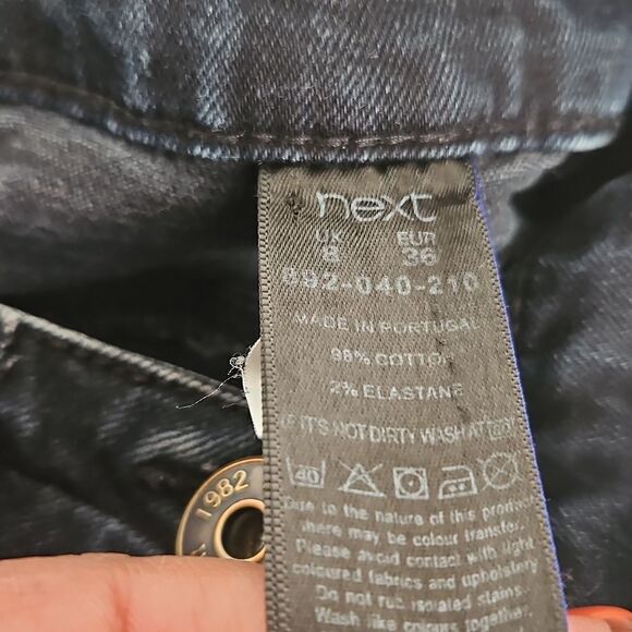 Next Jeans Women's Stretchy Bootcut Lift, Slim & Shape Mid-Rise Flared Jeans 4 - Picture 6 of 16